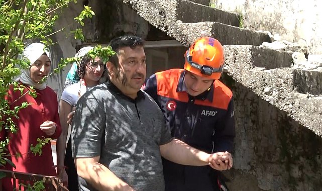 Orman yangını afetine karşı saniyelerle yarıştılar