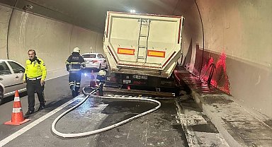 Osmangazi Tünelinde korku dolu anlar