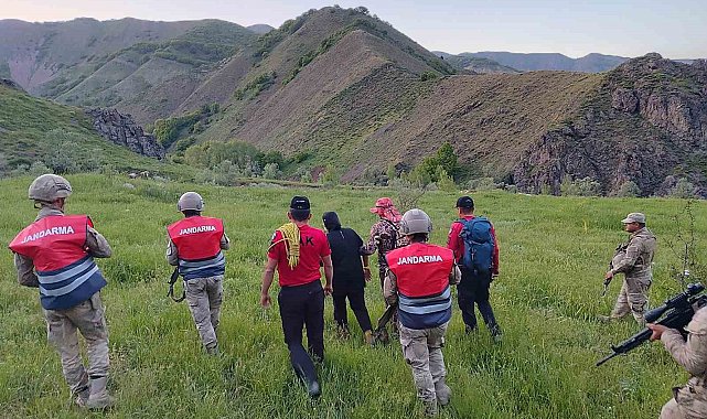 Ot toplamaya gittikleri bölgede kaybolan çiftin yardımına jandarma yetişti
