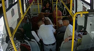 Otobüs şoförünün Heimlich manevrası bebeği hayatını kurtardı