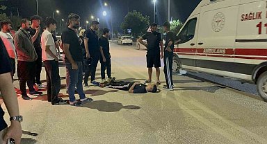 Otomobil ile motosiklet çarpıştı: 1 yaralı