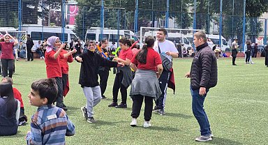 Özel çocuklar sportif faaliyetler ile eğlendi
