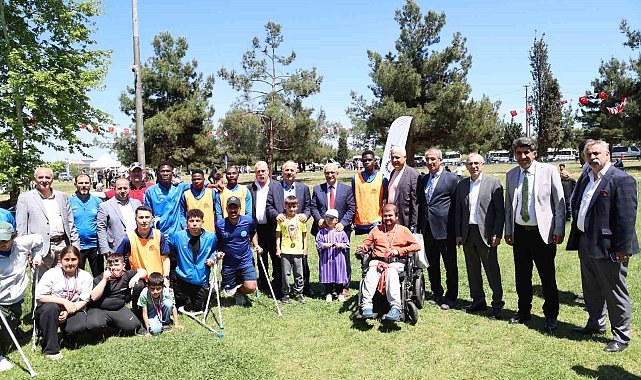 Özel çocuklara spor ve eğlence dolu festival