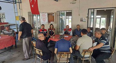 Pamuk ve zeytindeki zararlılarla mücadele yöntemi anlatıldı