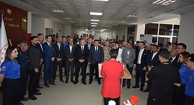 Patnos'ta hükümlü ve tutukluların el emeği ürünleri sergilendi