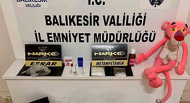 Pembe panterin içinden uyuşturucu çıktı