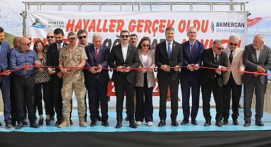 Pertek ve Çemişgezek doğalgaza kavuştu