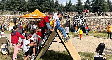 Playland Eğlence Tırı Doğanşehir'de çocukları sevindirdi