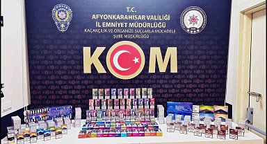 Polis kaçak sigara ele geçirdi