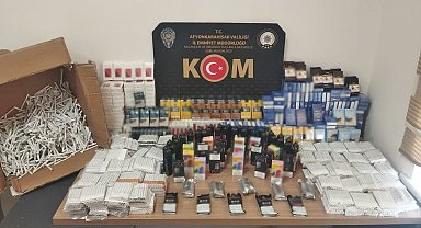 Polisten kaçak makaron operasyonu