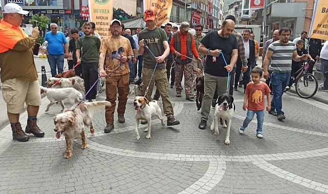 Profesyonel avcılar Devrek'te buluştu