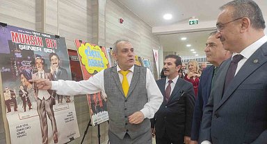 "Yeşilçam Film Afişleri" sergisi Tekirdağ'da açıldı