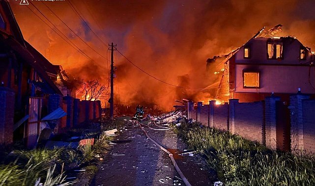 Rusya, Ukrayna'nın birçok noktasına İHA'larla saldırdı: 3 ölü