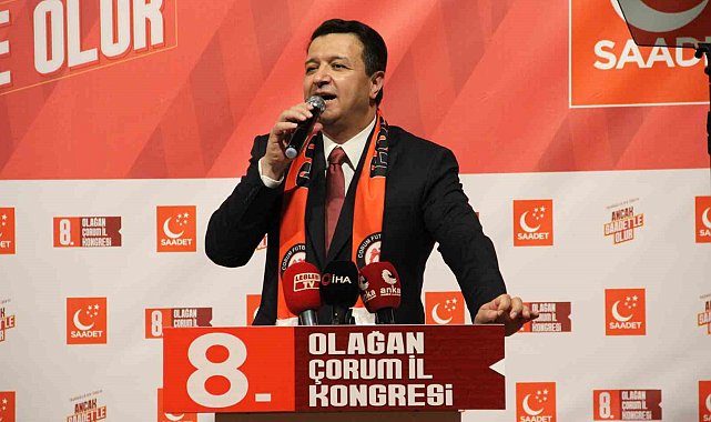 Saadet Partisi Genel Başkanı Arıkan: "Yaşanabilir bir Türkiye'yi, yeniden büyük Türkiye'yi ve adil bir dünyayı bizler kuracağız"