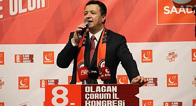Saadet Partisi Genel Başkanı Arıkan: "Yaşanabilir bir Türkiye'yi, yeniden büyük Türkiye'yi ve adil bir dünyayı bizler kuracağız"