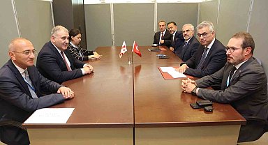 Sağlık Bakanı Memişoğlu, Gürcistanlı mevkidaşı ile bir araya geldi