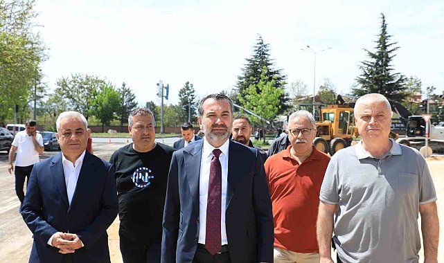 Saha incelemelerini sürdüren Başkan Şahin Şerifoğulları'ndan yoğun tempo