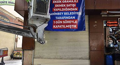 Şahinbey zabıta ekiplerinden fırınlara denetim