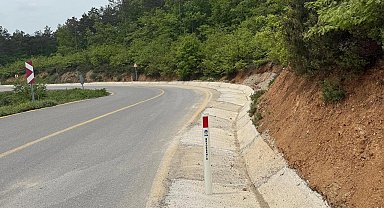 Sakarya'da güvenli ulaşım için 2 ilçeye 20 kilometrelik montaj