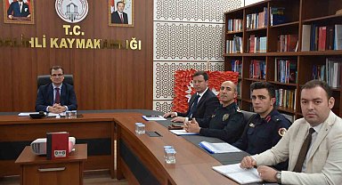 Salihli'de metruk binaların yıkılmasına yönelik toplantı yapıldı