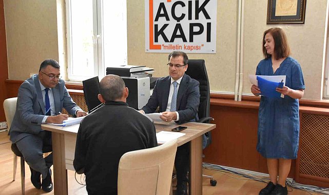 Salihli'de sorunların çözümü 'Açık Kapı'da