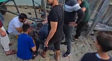 Saman yüklü römorkun altında kalan 1 kişi öldü