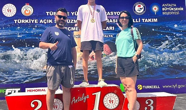 Şampiyon yüzücünün hedefi Avrupa