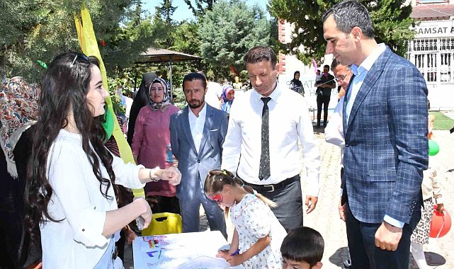 Samsat çocuk şenliği coşkuyla gerçekleştirildi