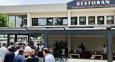 Samsun Büyükşehir'in "153 Restoran" zinciri Bafra'da