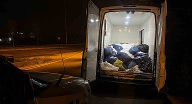 Samsun'da 3,8 ton kaçak avlanmış midye ele geçirildi