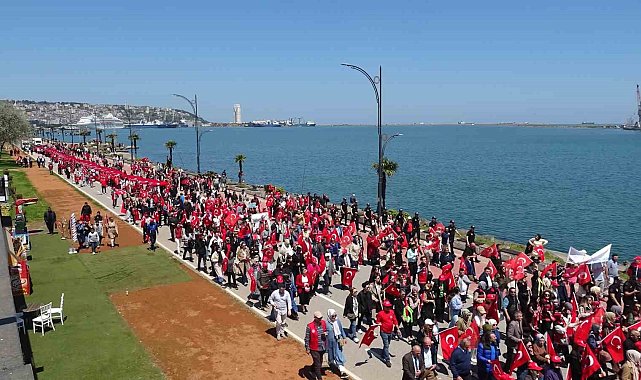 Samsun'da Aile Yürüyüşü