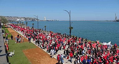 Samsun'da Aile Yürüyüşü