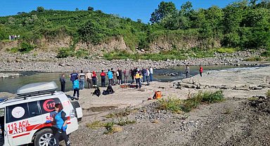 Samsun'da bir astsubay serinlemek için girdiği ırmakta boğuldu