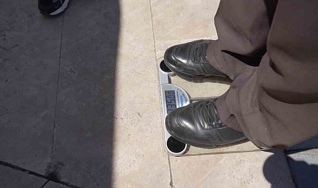 Samsun'da kilo takip ekipleri sahada