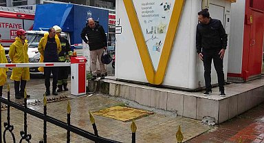 Samsun'da patlama ve duman paniği