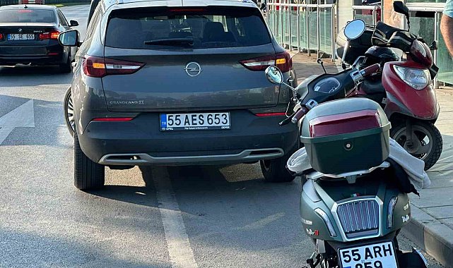 Samsun'da trafik kazası: 1 yaralı