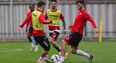 Samsunspor, Eyüpspor maçının hazırlıklarını sürdürdü