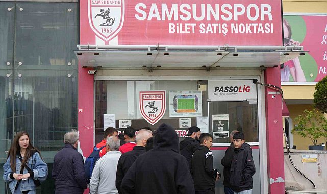 Samsunspor'da Sivasspor maçı için ilk gün 23 bin bilet satıldı