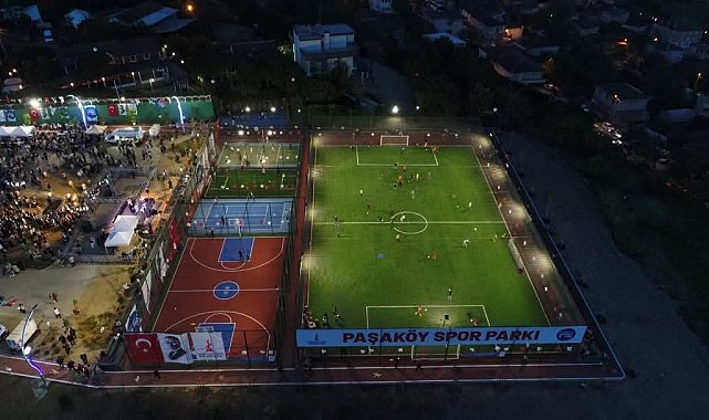 Sancaktepe'de Hıdırellez coşkusu ve Paşaköy Spor Parkı açılışı bir arada yaşandı