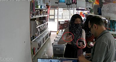 Saniye dolmadan paranın yerini değiştirdi: Sihirbazlara taş çıkartan dolandırıcılık yöntemi kamerada