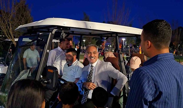 Şanlıurfa'da golf araçları dönemi
