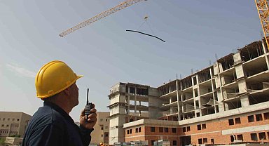 Şanlıurfa'da inşaat işçileri 1 Mayıs'ta da mesaide