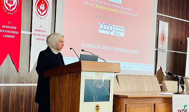 Şanlıurfa'da Kooperatif Destek Programının tanıtımı yapıldı