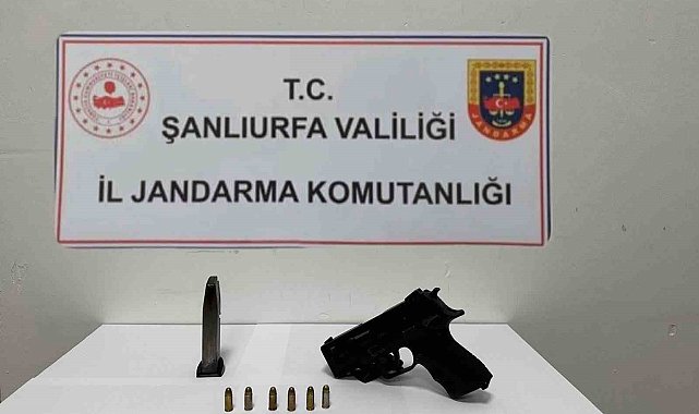Şanlıurfa'da ruhsatsız silah operasyonu