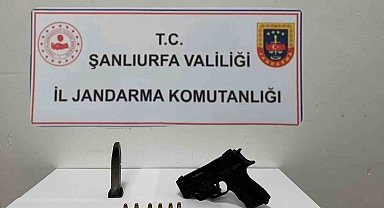 Şanlıurfa'da ruhsatsız silah operasyonu