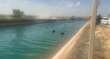 Şanlıurfa'da sulama kanalında kaybolan çocuğu arama çalışmaları 3'üncü gününde devam etti