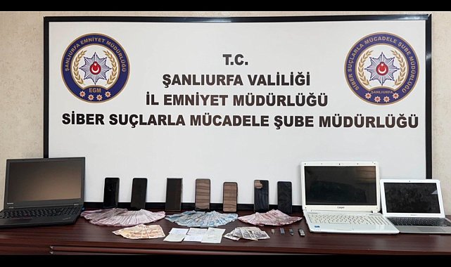 Şanlıurfa'da yasa dışı bahis operasyonunda 2 tutuklama