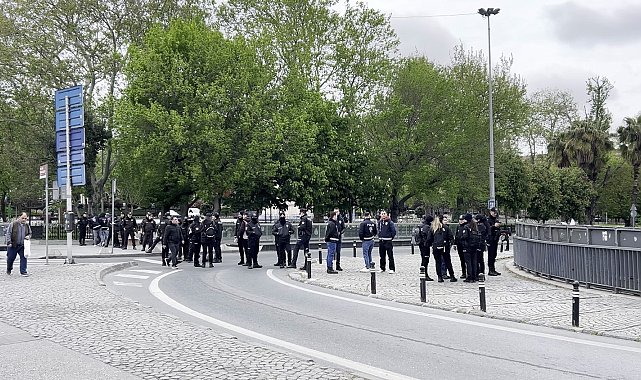 Saraçhane'de 1 Mayıs tedbirleri
