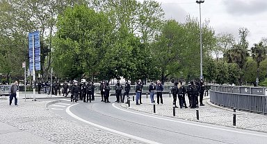 Saraçhane'de 1 Mayıs tedbirleri