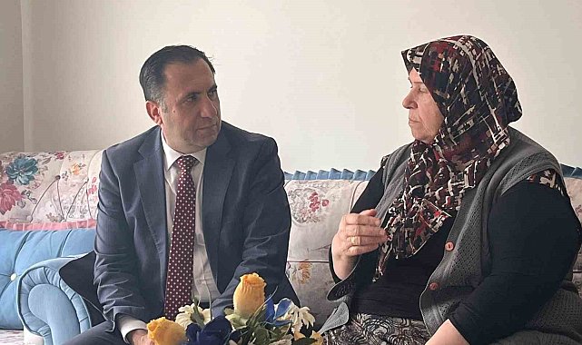 Şehit ailelerine vefa ziyareti